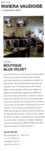 Article du Magazine "Trajectoire"